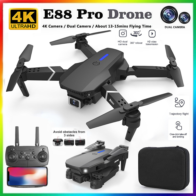Drone Camera Lens - Nouveau Drone RC Professionnel E88 2026