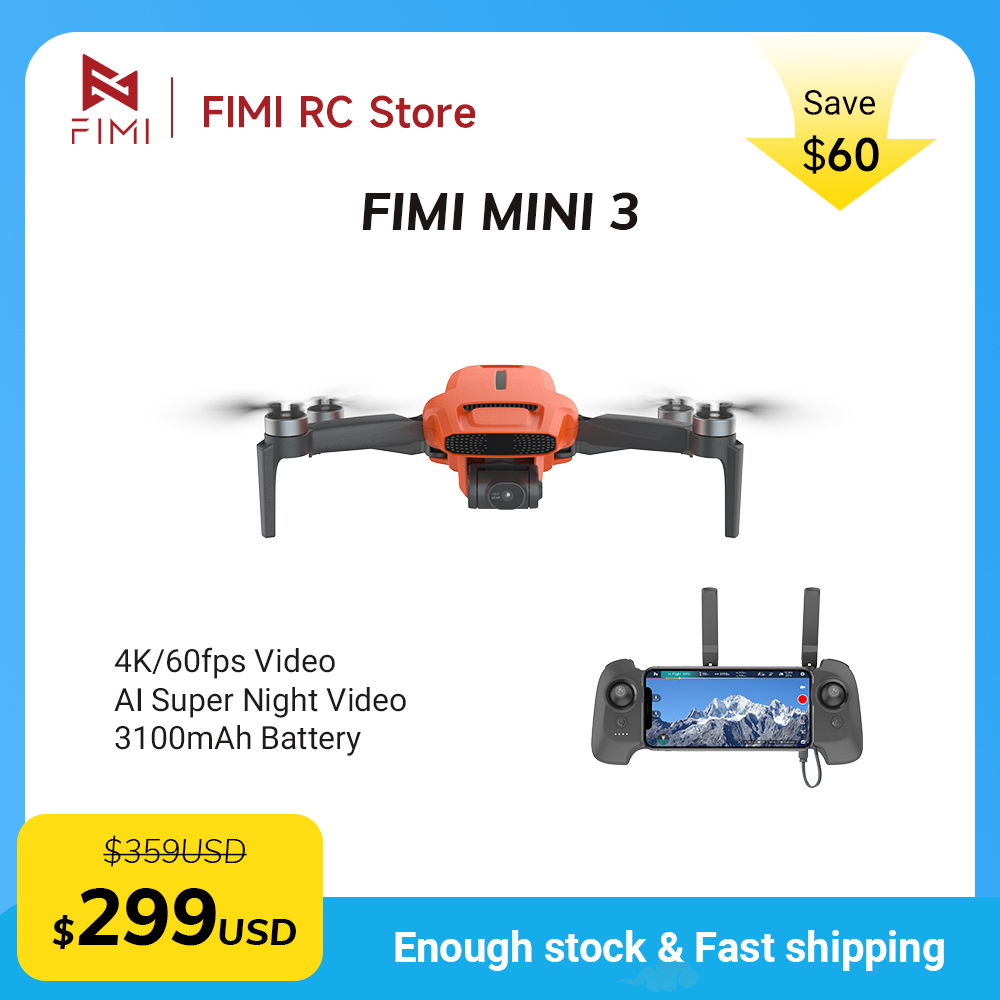 Drone Camera Lens - Drone FIMI MINI 3 avec caméra