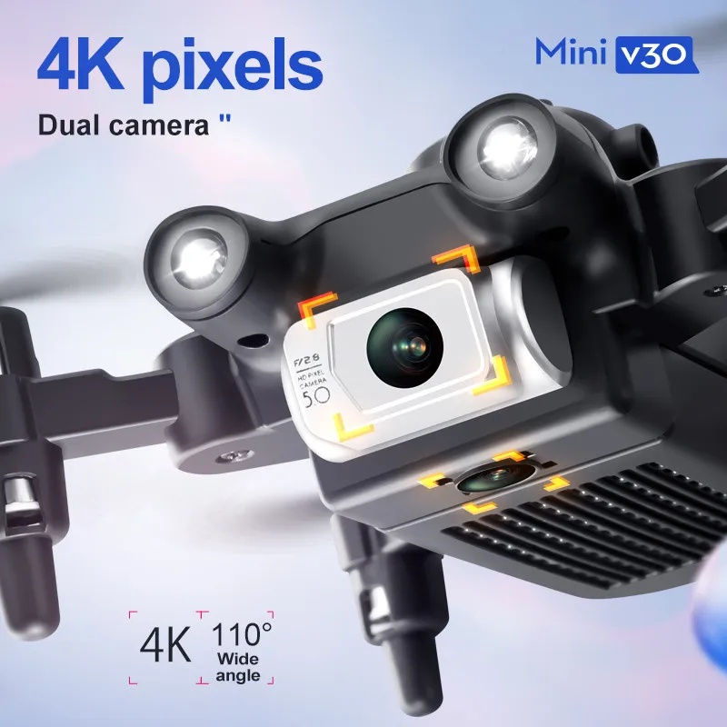Mini V30 WiFi avec double camé - Drone Camera 4K avis et prix