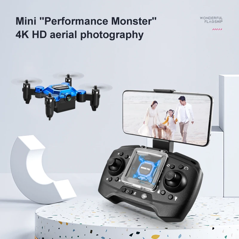 Mini drone pliable K04 pour la - Drone Camera Mount avis et prix