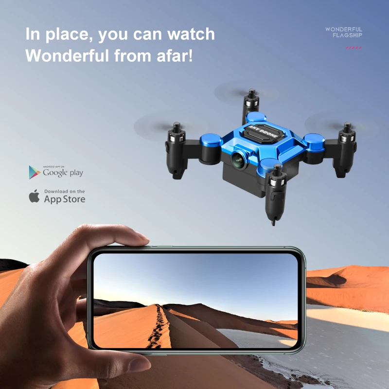 Mini drone pliable K04 pour la - Drone Camera Mount avis et prix