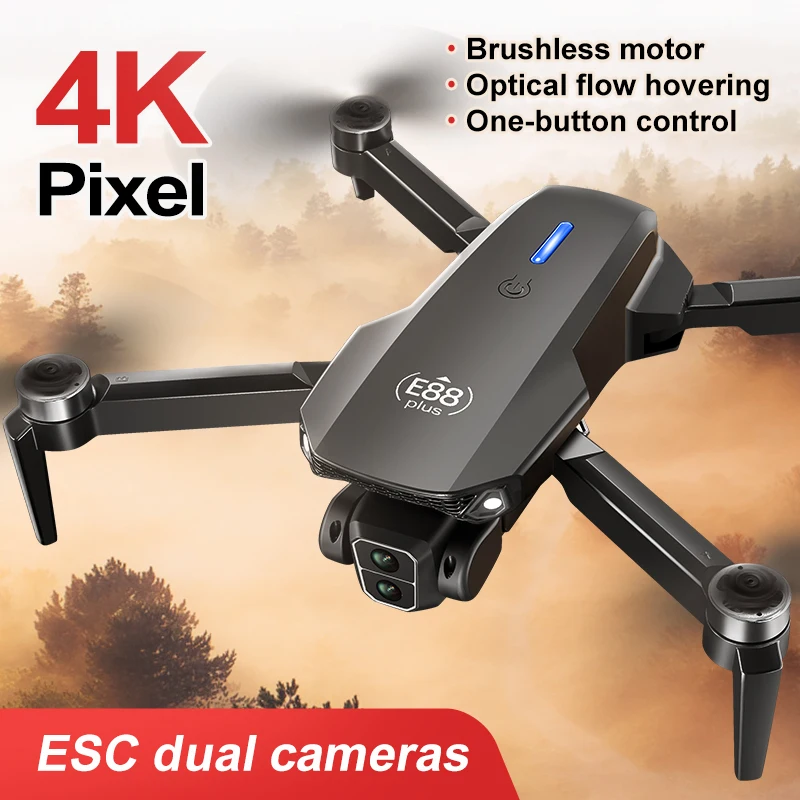 Nouveau drone quadrirotor E88  - Drone Camera Night Vision avis et prix