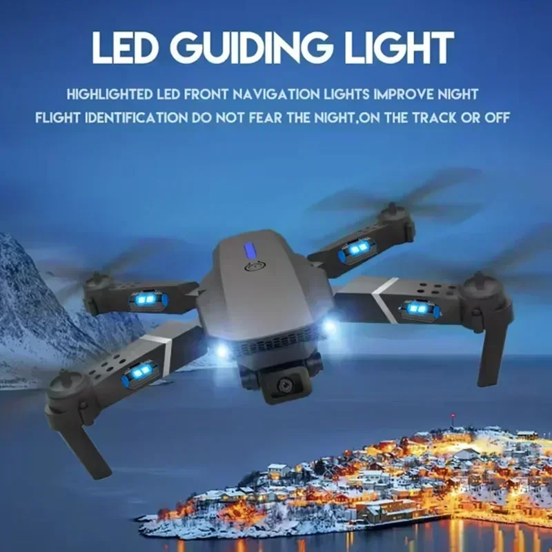 Drone E88 Pro WIFI FPV Grand A - Drone Camera Lens avis et prix