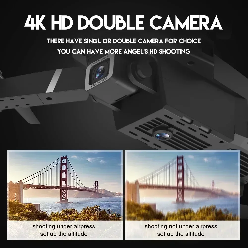 Drone E88 Pro WIFI FPV Grand A - Drone Camera Lens avis et prix