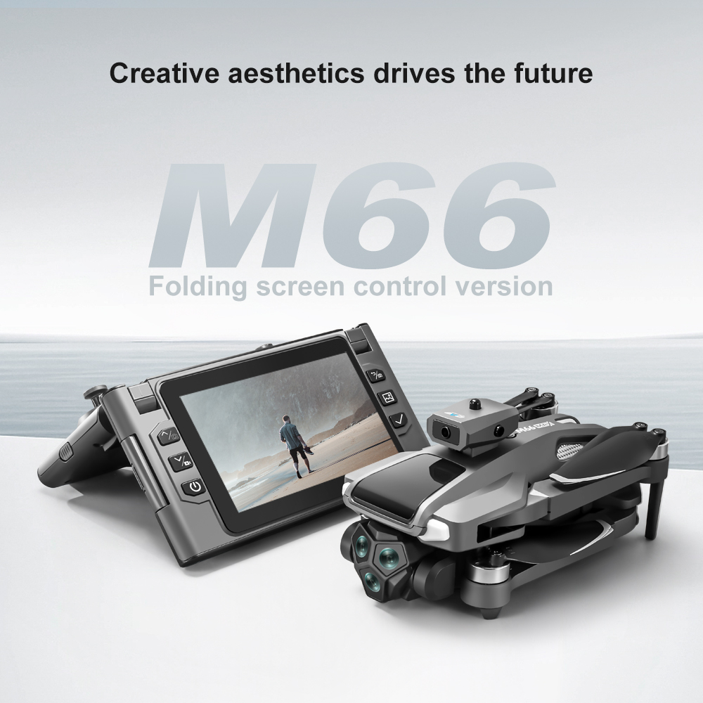 Drone RC pliable M66 avec écra - Drone Camera Night Vision avis et prix